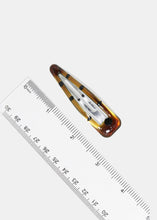 Load image into Gallery viewer, Large Tortoise Snap Hair Clips
