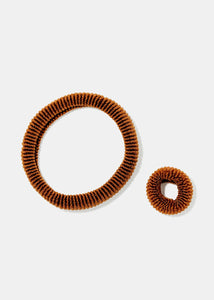 12-Piece Multi-Size Neutral Hair Ties