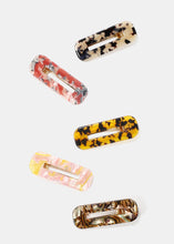 Load image into Gallery viewer, 2-Piece Resin &amp; Stars Barrettes
