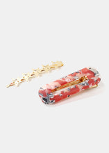 Load image into Gallery viewer, 2-Piece Resin &amp; Stars Barrettes
