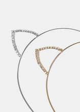 Load image into Gallery viewer, Rhinestone Studded Cat Ear Headband
