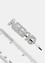 Load image into Gallery viewer, 2 Piece Rhinestone &quot;QUEEN&quot; Hair Pins
