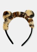Load image into Gallery viewer, Animal Print Pom Pom Headband
