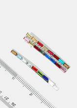 Load image into Gallery viewer, 4-Piece Gemstone Studded Hair Pins

