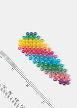 Load image into Gallery viewer, 2- Piece Rainbow Dotted Snap Clips
