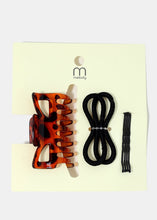 Load image into Gallery viewer, 7-Piece Hair Clip &amp; Hair Tie Set
