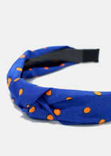 Load image into Gallery viewer, Polka Dot Knotted Headband
