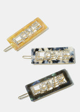 Load image into Gallery viewer, Enamel &quot;LOVE&quot; Hair Clips
