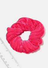 Load image into Gallery viewer, Textured Velvet Scrunchie
