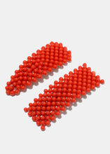 Load image into Gallery viewer, 2-Piece Beaded Hair Pins
