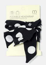 Load image into Gallery viewer, Black &amp; White Flexible Headband
