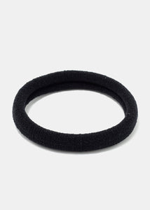 18-Piece Black Hair Elastics