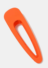 Load image into Gallery viewer, 2-Piece Teardrop Neon Hair Clips
