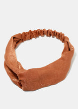 Load image into Gallery viewer, Satin Twisted Knot Stretchy Headband
