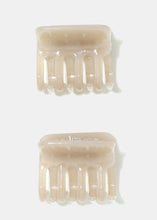 Load image into Gallery viewer, 2-Piece Square Claw Hair Clips
