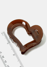 Load image into Gallery viewer, Heart Claw Hair Clip
