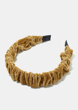Load image into Gallery viewer, Velvet Ruched Headband
