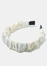 Load image into Gallery viewer, Satin Ruched Headband
