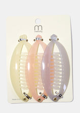 Load image into Gallery viewer, 3-Piece Small Banana Clips
