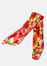 Load image into Gallery viewer, Flower Print Satin Bandana

