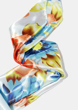 Load image into Gallery viewer, Flower Print Satin Bandana
