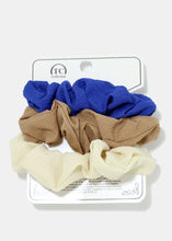 Load image into Gallery viewer, 3-Piece Solid Colored Scrunchies
