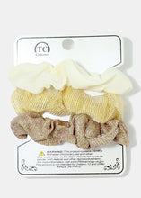 Load image into Gallery viewer, 3-Piece Glitter Scrunchies
