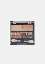 Load image into Gallery viewer, L.A. Colors- 4 Color Matte Eyeshadow- Mattifying
