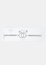 Load image into Gallery viewer, Linked Rhinestone Circle Choker
