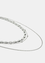 Load image into Gallery viewer, Mixed Layered Chain Necklace
