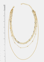 Load image into Gallery viewer, Layered Chain Necklace
