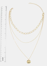 Load image into Gallery viewer, Triple Layered Chain Necklace
