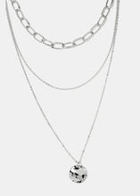 Load image into Gallery viewer, Triple Layered Chain Necklace
