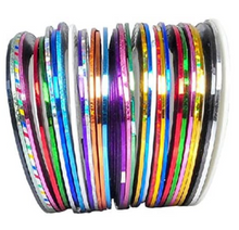 Load image into Gallery viewer, Nail Striping Foil-Red
